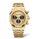 Audemars Piguet Selfwinding 41mm Frosted 26240BA.GG.1324BA.01 Yellow Gold-Toned Dial - Exotic Boutique Dubai