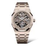 Audemars Piguet Royal Oak 41mm 26735SG.OO.1320SG.01 Tourbillon Openworked Dial Gold Alloy - Exotic Boutique Dubai