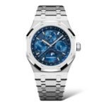 Audemars Piguet Royal Oak 41mm 26574BC.OO.1220BC.02 Perpetual Calendar ”John Mayer” White Gold ”Crystal Sky” Dial - Exotic Boutique Dubai