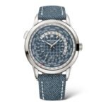 Patek Philippe Complications 40mm 5330G White Gold Case Calfskin Denim Pattern Strap - Exotic Boutique Dubai