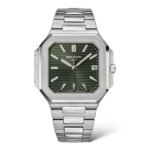 Patek Philippe Cubitus 45mm 5821/1A Steel Sunburst Olive Green Dial - Exotic Boutique Dubai