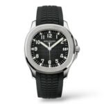 Patek Philippe Aquanaut 40.8mm 5167A Stainless Steel Black Dial Black Straps - Exotic Boutique Dubai