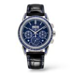 Patek Philippe Grand Complications 41mm 5271/11P Platinum Alligator Strap Gem-Setting Bezel - Exotic Boutique Dubai