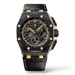 Audemars Piguet Royal Oak 43mm 26420CE.OO.A127CR.01 Black Ceramic Case Black Alligator Strap - Exotic Boutique Dubai