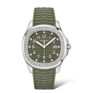 Patek Philippe Aquanaut Luce
  38.8mm 5267/200A Khaki Green Dial Tropical Straps