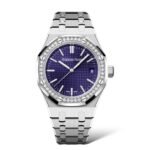 Audemars Piguet Royal Oak 37mm Special Edition Murtoli 15551BC.ZZ.1356BC.02 White Gold Purple Dial watch - Exotic Boutique Dubai