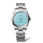 Rolex Oyster Perpetual 36mm 12600 Tiffany Blue Dial Oystersteel - Exotic Boutique Dubai