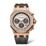 Audemars Piguet Royal Oak Offshore 37mm 26231OR.ZZ.D003CA.01 Grey Rubber Strap Rose Gold Case - Exotic Boutique Dubai