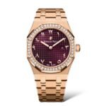 Audemars Piguet Royal Oak 33mm 67651OR.ZZ.1261OR.06 Qatar Special Edition Burgundy Dial - Exotic Boutique Dubai