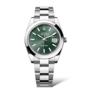 Rolex Datejust Oyster Perpetual 41mm 126300 Mint Green Dial
