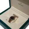Rolex Day-Date 36mm 128235 Rose Gold Everose Gold Eisenkiesel Diamond-Set Dial President Bracelet