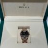 Rolex Day-Date 36mm 128235 Rose Gold Everose Gold Eisenkiesel Diamond-Set Dial President Bracelet