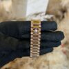 Rolex Day-Date 36mm 128235 Rose Gold Everose Gold Eisenkiesel Diamond-Set Dial President Bracelet