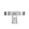 Hermes Kelly Diamond Mini model 16mm Silver Watch