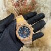 Audemars Piguet Royal Oak 38mm Selfwinding Chronograph 26715OR.OO.1356OR.01 Pink Gold ?Bleu nuit nuage 50? Dial