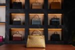 Hermès Mini Kelly Metallic Gold Chevre Leather with Gold Hardware - 2025 New Full Set - Exotic Boutique Dubai