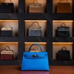 Hermès Mini Kelly 20 Blue Celeste Epsom Leather with Gold Hardware - 2025 New Full Set - Exotic Boutique Dubai