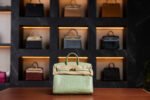 Hermès Birkin 20 Vert d'Eau Gold Hardware Crocodile matte 2023 New Full Set - Exotic Boutique Dubai