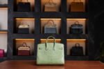 Hermès Birkin 20 Vert d'Eau Gold Hardware Crocodile matte 2023 New Full Set - Exotic Boutique Dubai