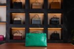 Hermès Kelly Pochette Vert Jade Swift Leather with Gold Hardware - 2025 New Full Set - Exotic Boutique Dubai
