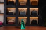 Hermès Kelly Pochette Vert Jade Swift Leather with Gold Hardware - 2025 New Full Set - Exotic Boutique Dubai