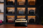 Hermès Kelly Pochette Black Gold Hardware Lizard leather 2024 new full set