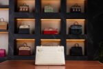 Hermès Kelly Pochette Feather Horizon - Nata Boreal with Palladium Hardware (2024) - Exotic Boutique Dubai