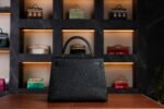 Hermès Kelly 25 Black Epsom Leather with Gold Hardware - 2025 New Full Set - Exotic Boutique Dubai
