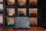 Hermès Kelly 28 Dalmatian Grey Buffalo Leather with Palladium Hardware - 2010 Full Set - Exotic Boutique Dubai