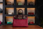Hermès Birkin 30 touch Rouge H & Rouge Granite crocodile leather Gold Hardware