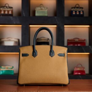 Hermès Birkin 20 Faubourg Brown Day Palladium Hardware 2021 Full Set - Exotic Boutique Dubai