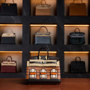 Hermès Birkin 20 Faubourg Brown Day Palladium Hardware 2021 Full set