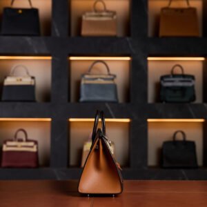 Hermès Birkin 20 Faubourg Blue Marine (Night) Alligator Leather with Palladium Hardware - Limited Edition Full Set - Exotic Boutique Dubai