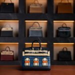 Hermès Birkin 20 Faubourg Blue Marine (Night) Alligator Leather with Palladium Hardware - Limited Edition Full Set - Exotic Boutique Dubai